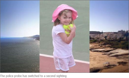 The police probe has switched to a second sighting