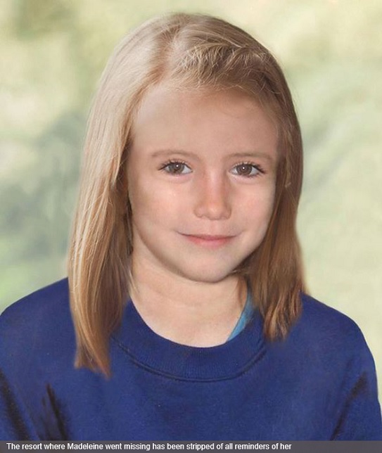 The resort where Madeleine went missing has been stripped of all reminders of her