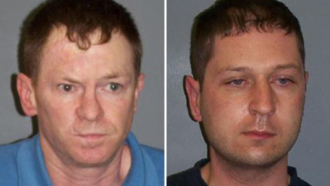 Spanish police believe Charles O'Neill (left) and William Lauchlan, both currently in prison, may be linked to Y&eacute;remi's disappearance. Photo: Scottish Police